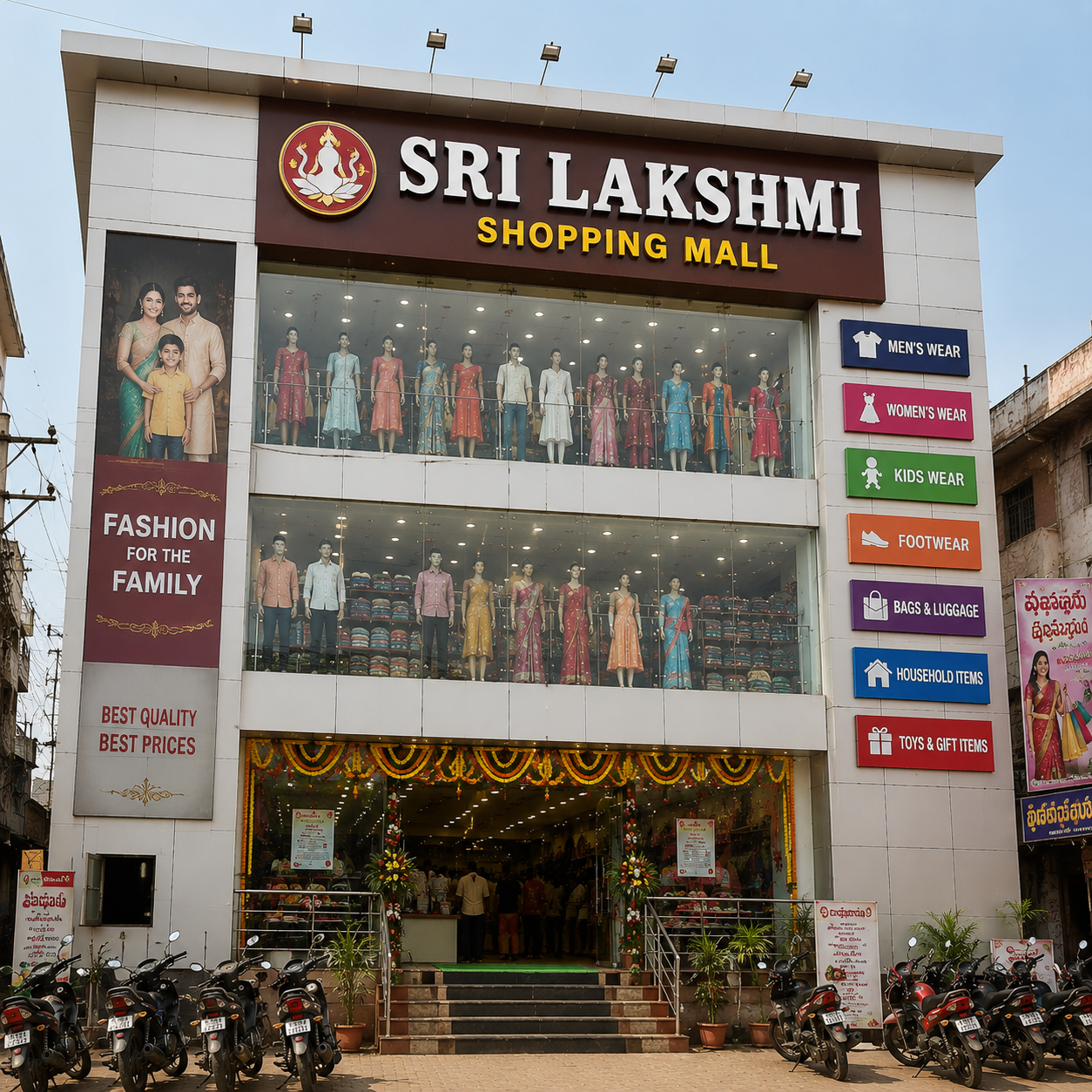 HOME sri lakshmi shopping mall