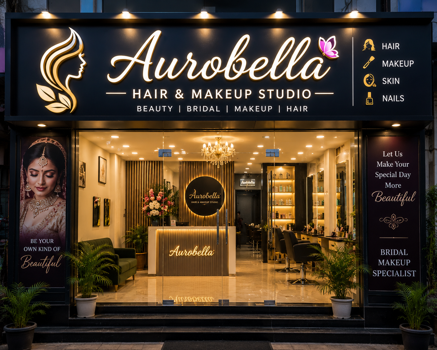 Aurobella Hair& Makeup Studio